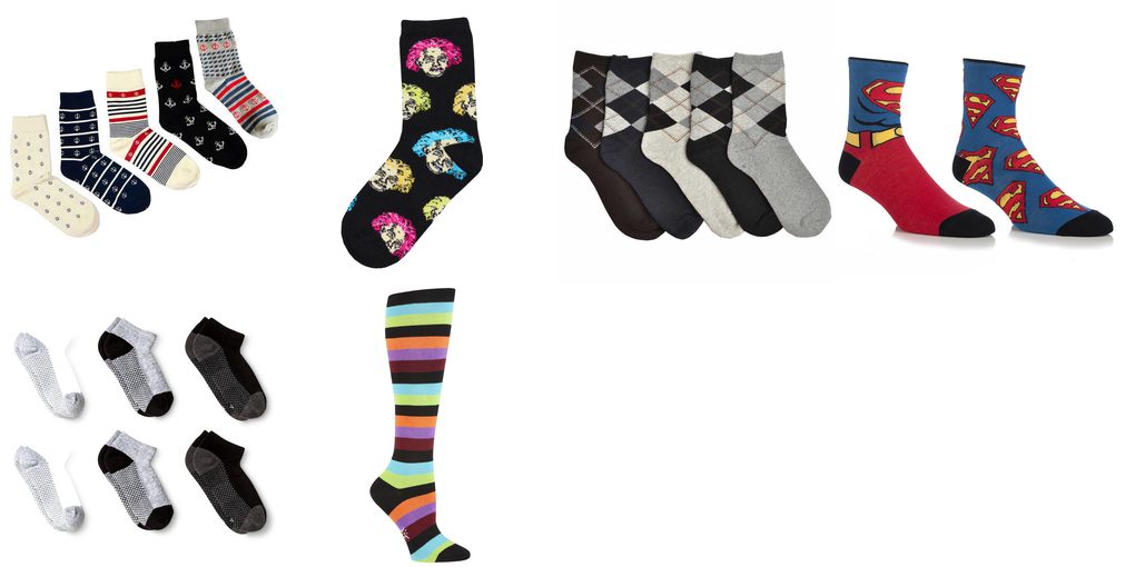 socks multicolored